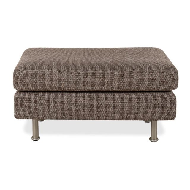Textile Grey Fabric Conseta Stool from Cor For Sale - Image 7 of 10