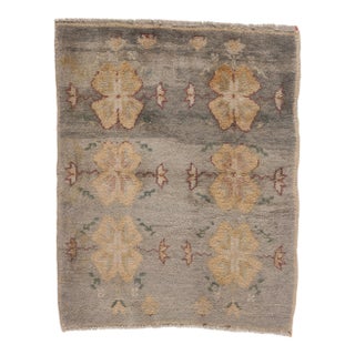 Vintage Turkish Tulu Rug, 02'07 X 03'02 For Sale
