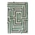 Walk the maze with the Anatolia geometric handmade rug design, named after the birthplace of the ancient word for...