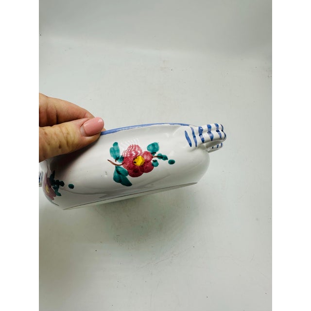 1980s Italian Ceramic Serving Dish For Sale - Image 4 of 7