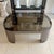 Karl Springer Attributed Karl Springer Gunmetal Bankers Coffee Table, 1980s For Sale - Image 4 of 9