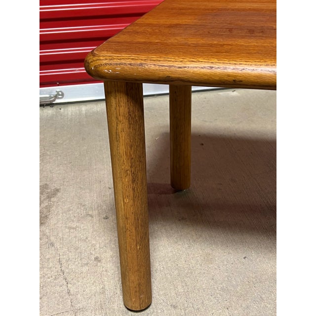 Vintage Solid Oak Side Table’s - a Pair | Chairish