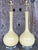 Vintage Mid-Century Modern Glazed Ceramic Gourd Lamps - a Pair For Sale In West Palm - Image 6 of 8