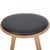Mater Bar Stool in Oak and Black Leather, 2020 For Sale - Image 3 of 9