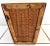 Vintage Rattan Bamboo Wastebasket For Sale - Image 4 of 11
