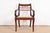 English Baker Furniture Regency Carved Mahogany Arm Chair or Side Chair For Sale - Image 3 of 12