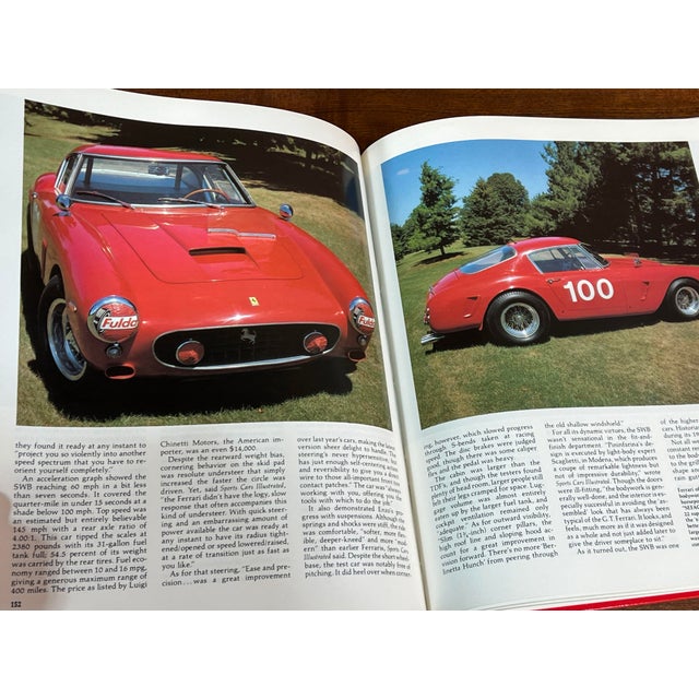 1980s Vintage Ferrari Sports Car Coffee Table Book For Sale - Image 5 of 7