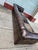 Vintage Distressed Leather Sofa For Sale - Image 9 of 12