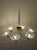 Vintage Murano blown glass chandelier, made in Italy in the 1940s at the Barovier & Toso furnaces. The central section is...