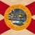 American Vintage Cotton State Flag of Florida For Sale - Image 3 of 6