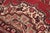 Textile Shabby Chic Persian Tabriz Red/Blue Wool Rug - 7'3'' X 10'9'' For Sale - Image 7 of 10