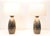 Textile 1950s Raymor Ceramic Table Lamps From Italy With Linen Shades - a Pair For Sale - Image 7 of 7