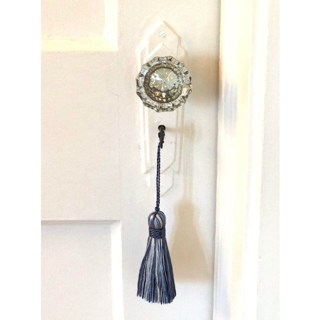 Petite Blue Tassels - a Pair For Sale - Image 4 of 13