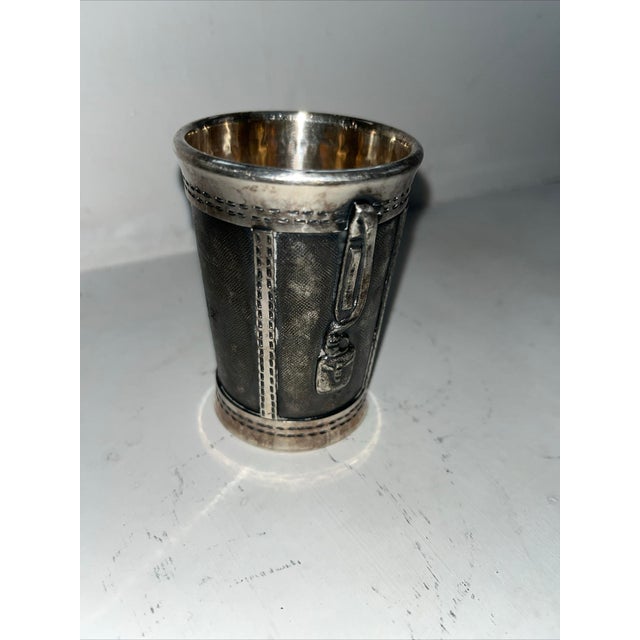 Art Deco Golf Bag Cocktail Set by George H. Berry for Derby Silver Plate Co., c.1925 For Sale - Image 9 of 12