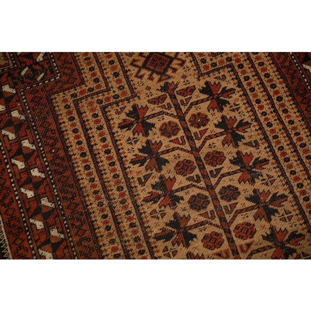 Sand Antique Belouch Rug - 2'10" x 4'6" For Sale - Image 8 of 12