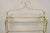 Hollywood Regency Italian Hollywood Regency Iron Rope Tassel Silver Gold 5 Tier Etagere Bookcase For Sale - Image 3 of 12