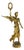 Large Brass Statue of Nike, Goddess of Victory, 1920s-1940s For Sale