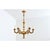 French 19th Century Carved Giltwood Neoclassical Chandelier For Sale - Image 11 of 12