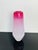 Mid-Century Modern Model 8318/30 Pink and White Art Glass Vase by Ladislav Paleček for Škrdlovice, Czechoslovakia, 1983 For Sale - Image 3 of 8