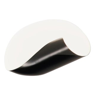 Mid-Century Modern Black Conche Wall Lamp by Serge Mouille For Sale