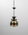 Brutalist 20th Century Brutalist Dutch Hammered Iron Pendant Lamp For Sale - Image 3 of 18