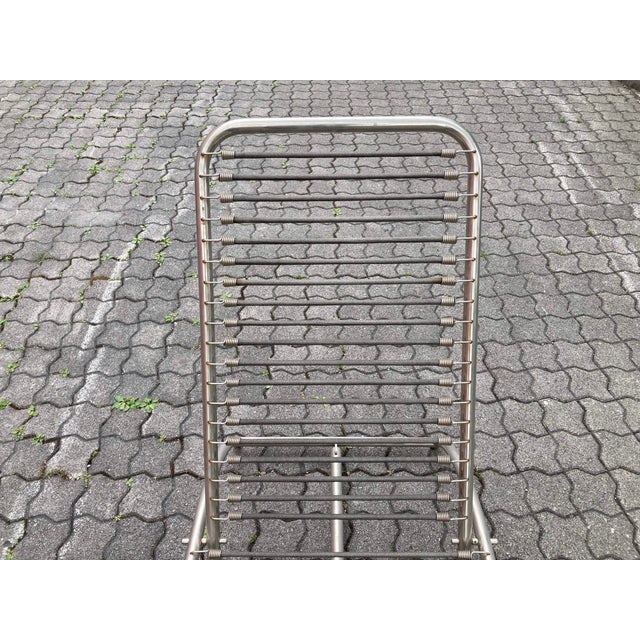 Metal Sandow Lounge Chair by Rene Herbst for Ecart International, 1980s For Sale - Image 7 of 18