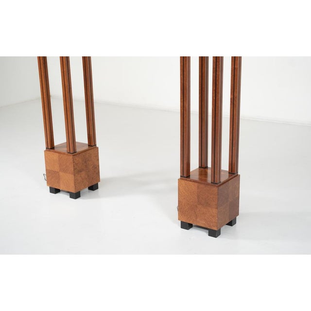 Glass Ingrid Floor Lamps by Michael Graves for Sawaya and Moroni, 1987, Set of 2 For Sale - Image 10 of 14
