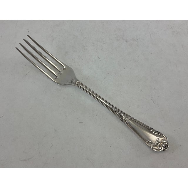 1980s Silver Dinner Fork, La Regence For Sale In New York - Image 6 of 11