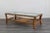 Mid-Century Modern Vintage Pencil Reed Two Tiered Coffee Table For Sale - Image 3 of 11
