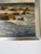 Modern Coastal Ocean Landscape Oil on Board Painting, Silver Wood Frame For Sale - Image 10 of 12