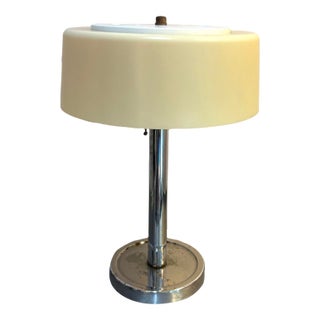 Mid 20th Century Space Age Bauhaus Style Table Lamp For Sale