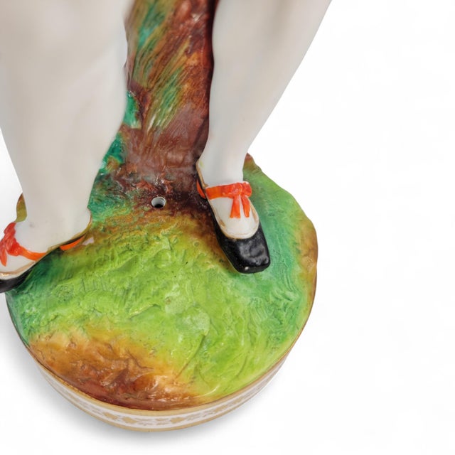 French Porcelain Figures of Vion and Baury, 1870, Set of 2 For Sale - Image 11 of 18