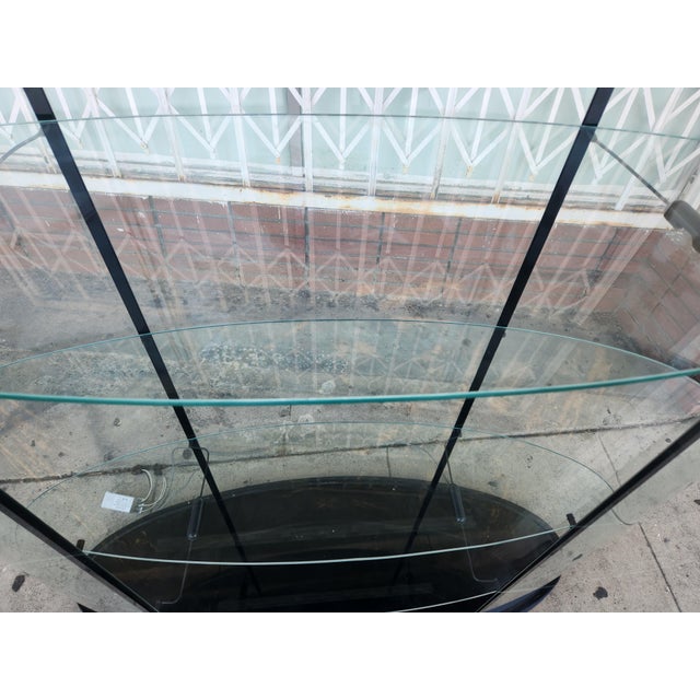 1970s Italian Display Cabinet For Sale - Image 10 of 11