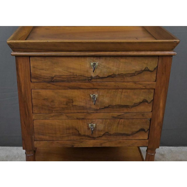 Brown Small Louis-Philippe Walnut Side Table, 19th Century For Sale - Image 8 of 18