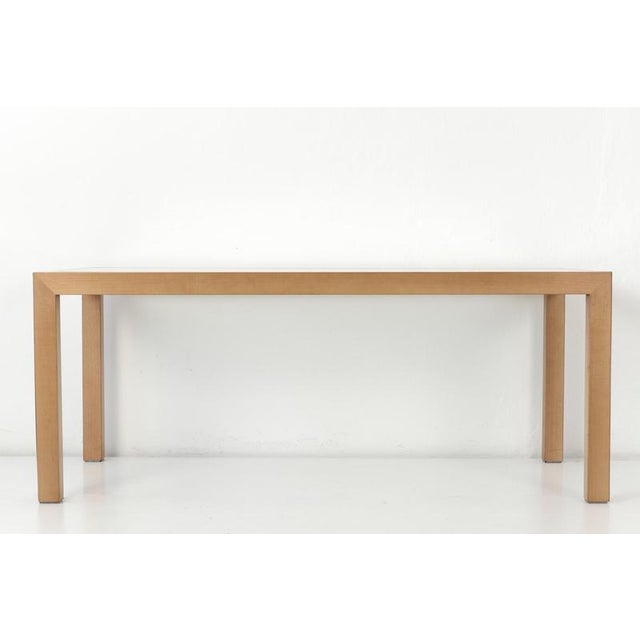 Milo Baughman Conference Table by Milo Baughman, 1980 For Sale - Image 4 of 11
