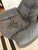 Black Vintage Black Leather Lounge Chair by Img Norway, 1980s For Sale - Image 8 of 10