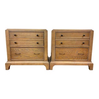 Pair of Riverside Furniture Nightstands For Sale
