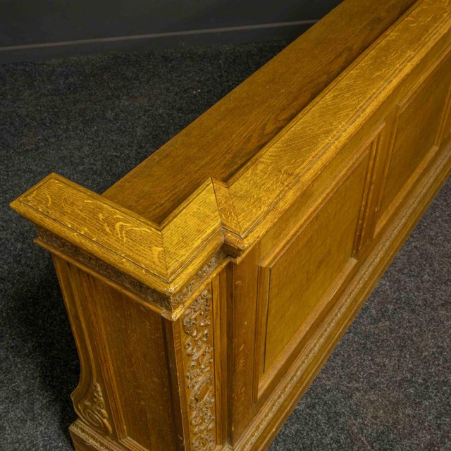 Early 20th Century Oak Pew Fronts, Set of 2 For Sale - Image 9 of 18