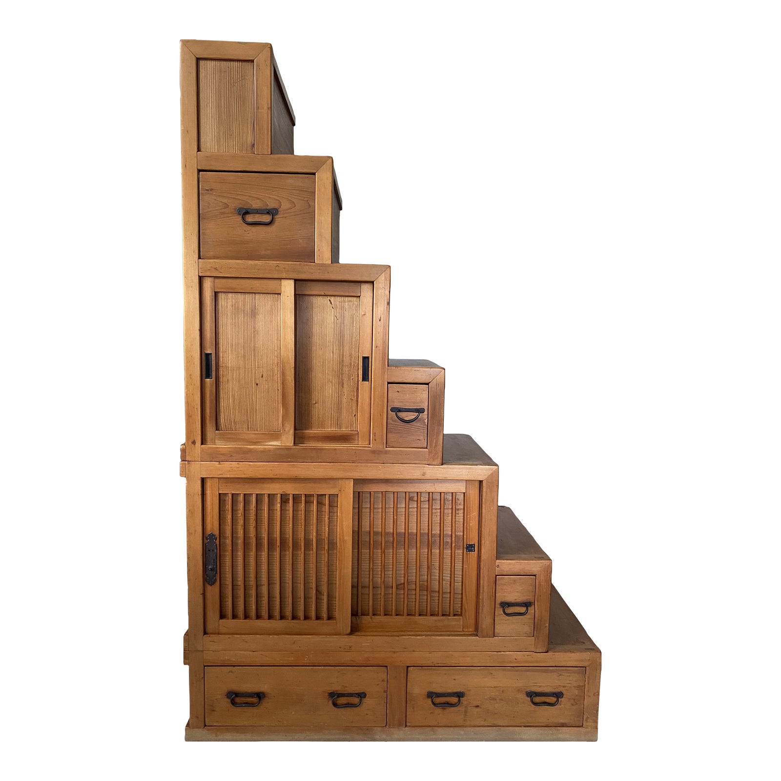 Antique Japanese Tansu Step Chairish