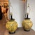 Design Plus Gallery presents a Pair of Botanical Ceramic Ginger Jar Table Lamps. The rounded ceramic bases showcase a...