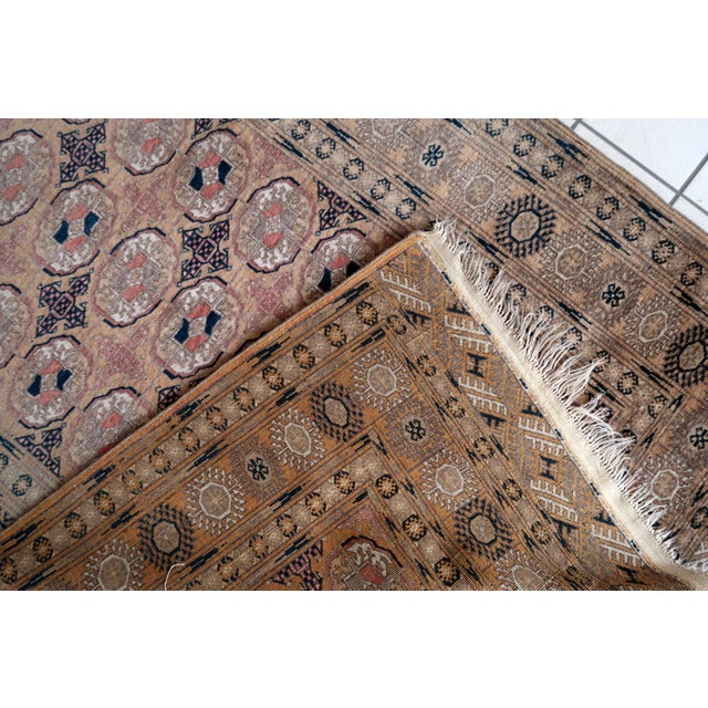 Islamic 1960s, Handmade Vintage Afghan Baluch Rug 4.1' X 6.5' For Sale - Image 3 of 15