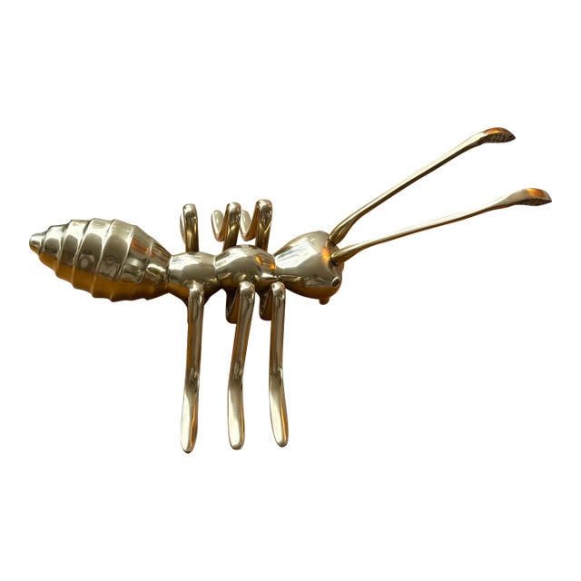 Oversized Polished Gold Ant Sculpture by Nima Oberoi For Sale