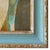 2020s Contemporary Abstract Oil Painting in Vintage Painted Frame For Sale - Image 5 of 6