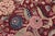 1990s Art Nouveau 1990's Pak-Persian Red/Pink Wool Round Rug- 8'1'' X 8'3'' For Sale - Image 5 of 9