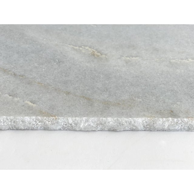 White Marble Slab Serving Tray For Sale In Los Angeles - Image 6 of 7