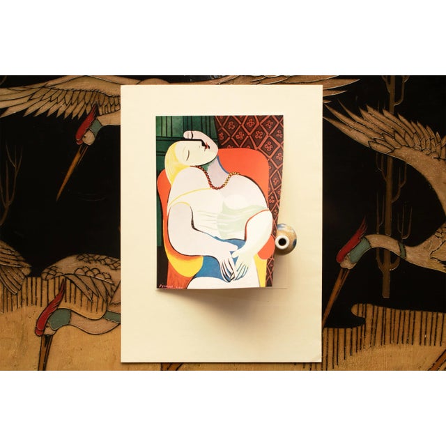 Paper 1960s After Pablo Picasso "Le Rêve (Dream)", Vintage Period Cubist Full-Color Print For Sale - Image 7 of 9