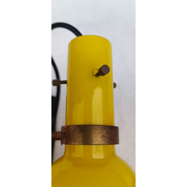 Glass Wall Lamps, Italy, 1950s, Set of 2 For Sale - Image 11 of 14