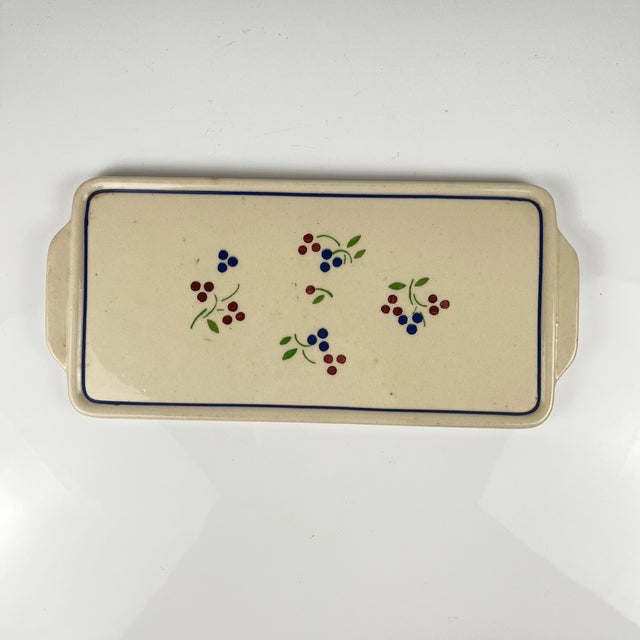 Odile Cake Plate from KG Lunéville, 1920s-1930s For Sale - Image 3 of 10