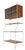 Free Standing String Shelf-System with Cabinet in Teak from WHB Germany, 1950s For Sale