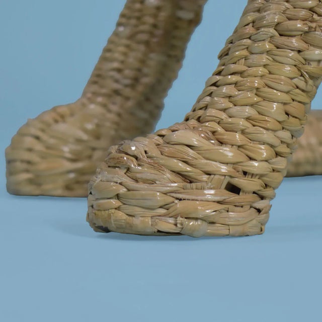 Tan Mario Lopez Torres Large Cheetah Lamp For Sale - Image 8 of 9